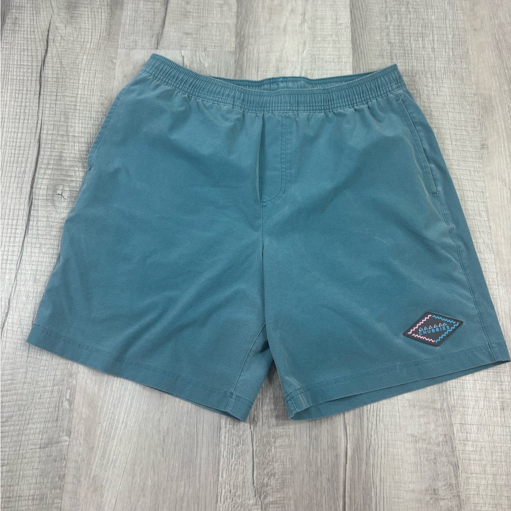 Chubbies The Seaside Vistas 7" Inseam Athlounger Lined Compression Shorts Size L